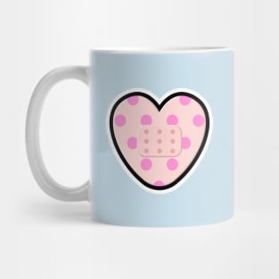 Heart Bandage Mug